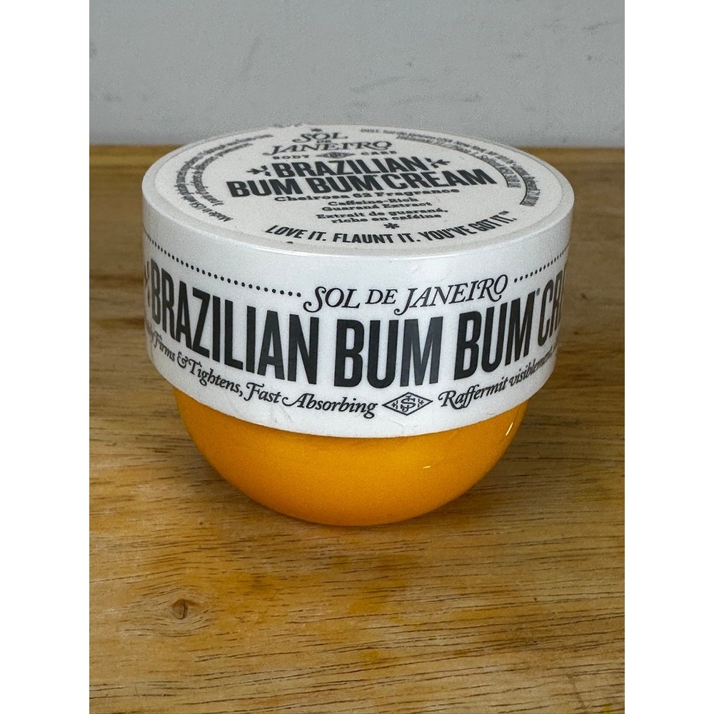 Sol de Janeiro Brazilian Bum Bum Cream 2.5 fl oz Cheirosa 62 Body Cream SEALED